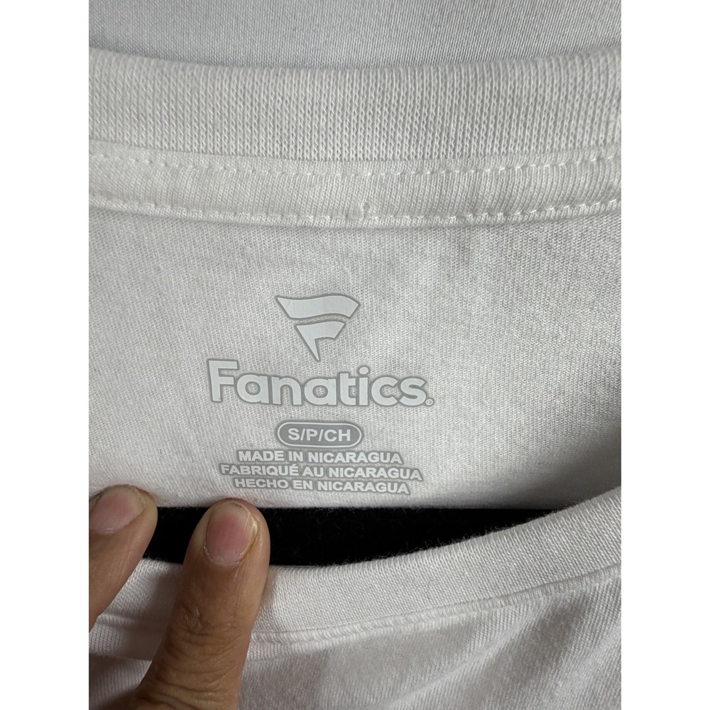 Tennessee Vols Fanatics Shirt Womens Small White Strip - Picture 3 of 8